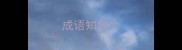 成语知多少