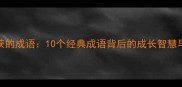 播种与收获的成语10个经典成语背后的成长智慧与人生启示