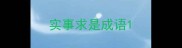 实事求是成语