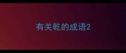 有关乾的成语