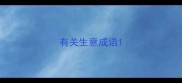 有关生意成语