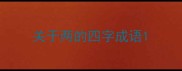 关于两的四字成语