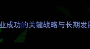 本根不摇企业成功的关键战略与长期发展的核心密码