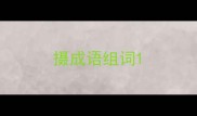 摄成语组词