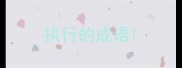 执行的成语