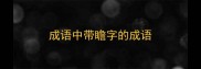 成语中带瞻字的成语