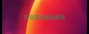 形容菜丰富的成语