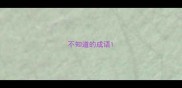 不知道的成语