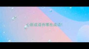 心新成语有哪些成语