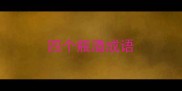 四个瓶酒成语