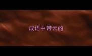 成语中带云的