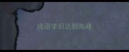 成语学识达到高峰