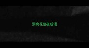 洞房花烛夜成语