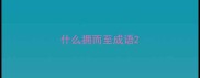 什么拥而至成语