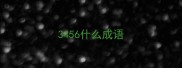 3456什么成语