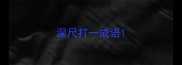 深尺打一成语