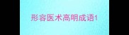 形容医术高明成语