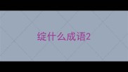 绽什么成语