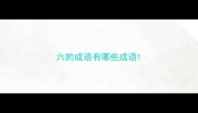 六的成语有哪些成语