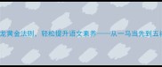 高效学习法掌握成语接龙黄金法则轻松提升语文素养从一马当先到五福临门的趣味练习指南