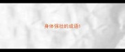 身体强壮的成语