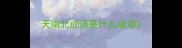 天南北成语是什么成语