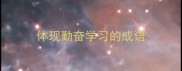 体现勤奋学习的成语