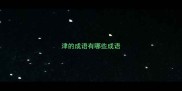 津的成语有哪些成语