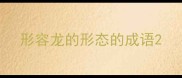 形容龙的形态的成语