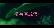 带有写成语