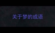 关于梦的成语