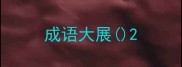 成语大展