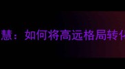 高高在上的智慧如何将高远格局转化为实际成功