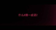 什么8猜一成语