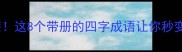 冷门逆袭这8个带册的四字成语让你秒变文化人