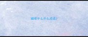 睡眼什么什么成语