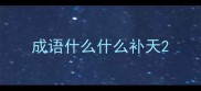 成语什么什么补天