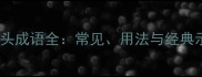 寡开头成语全常见用法与经典示例