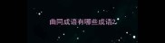 曲同成语有哪些成语