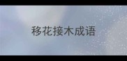 移花接木成语