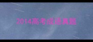 2014高考成语真题