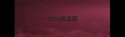 2016成语题