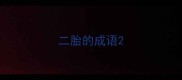 二胎的成语