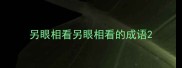 另眼相看另眼相看的成语