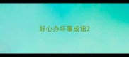 好心办坏事成语
