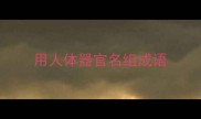 用人体器官名组成语