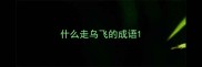 什么走乌飞的成语