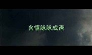 含情脉脉成语