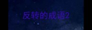 反转的成语