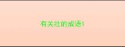 有关壮的成语